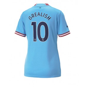 Manchester City Jack Grealish #10 kläder Kvinnor 2022-23 Hemmatröja Kortärmad